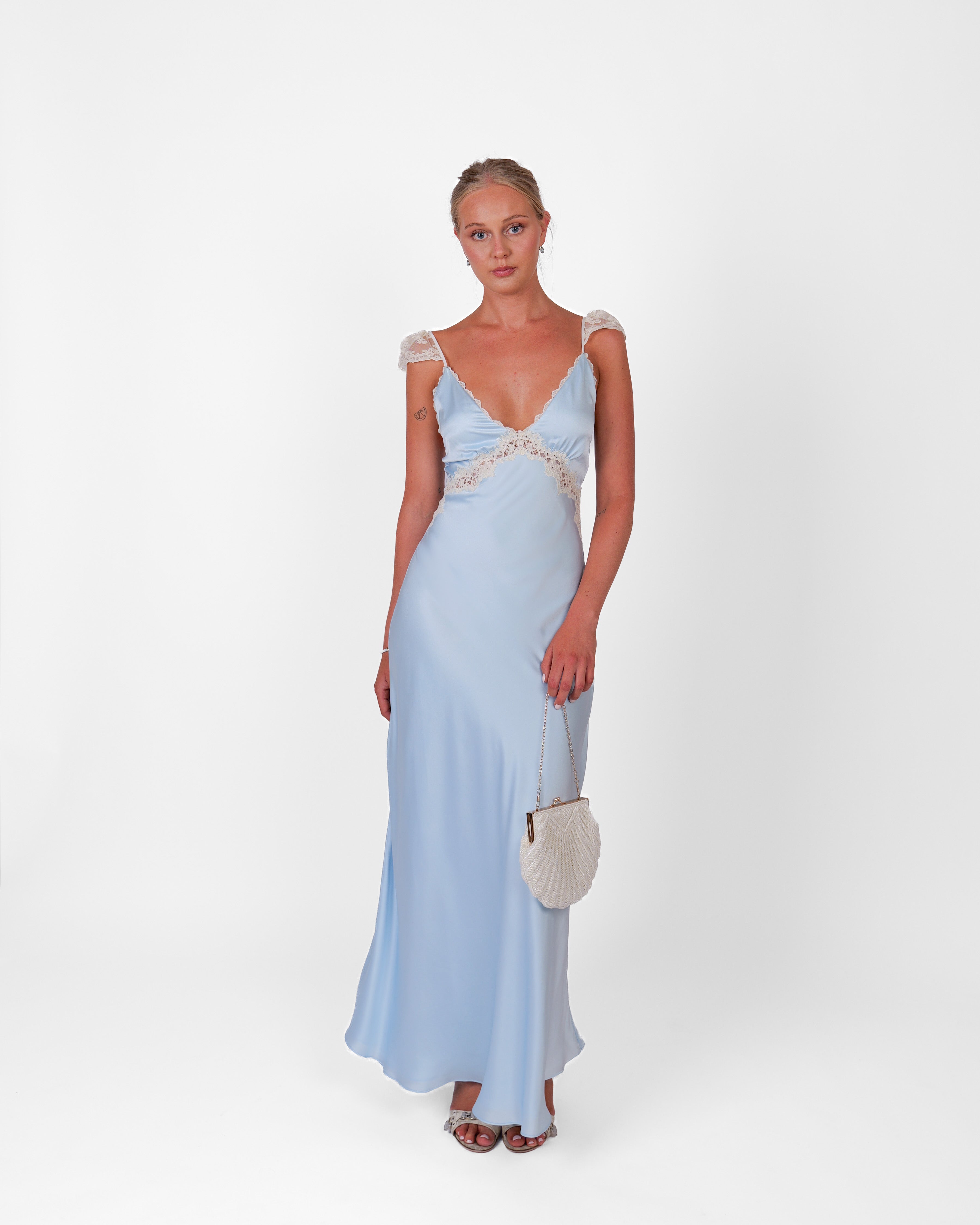 Elsa Dress, Blue