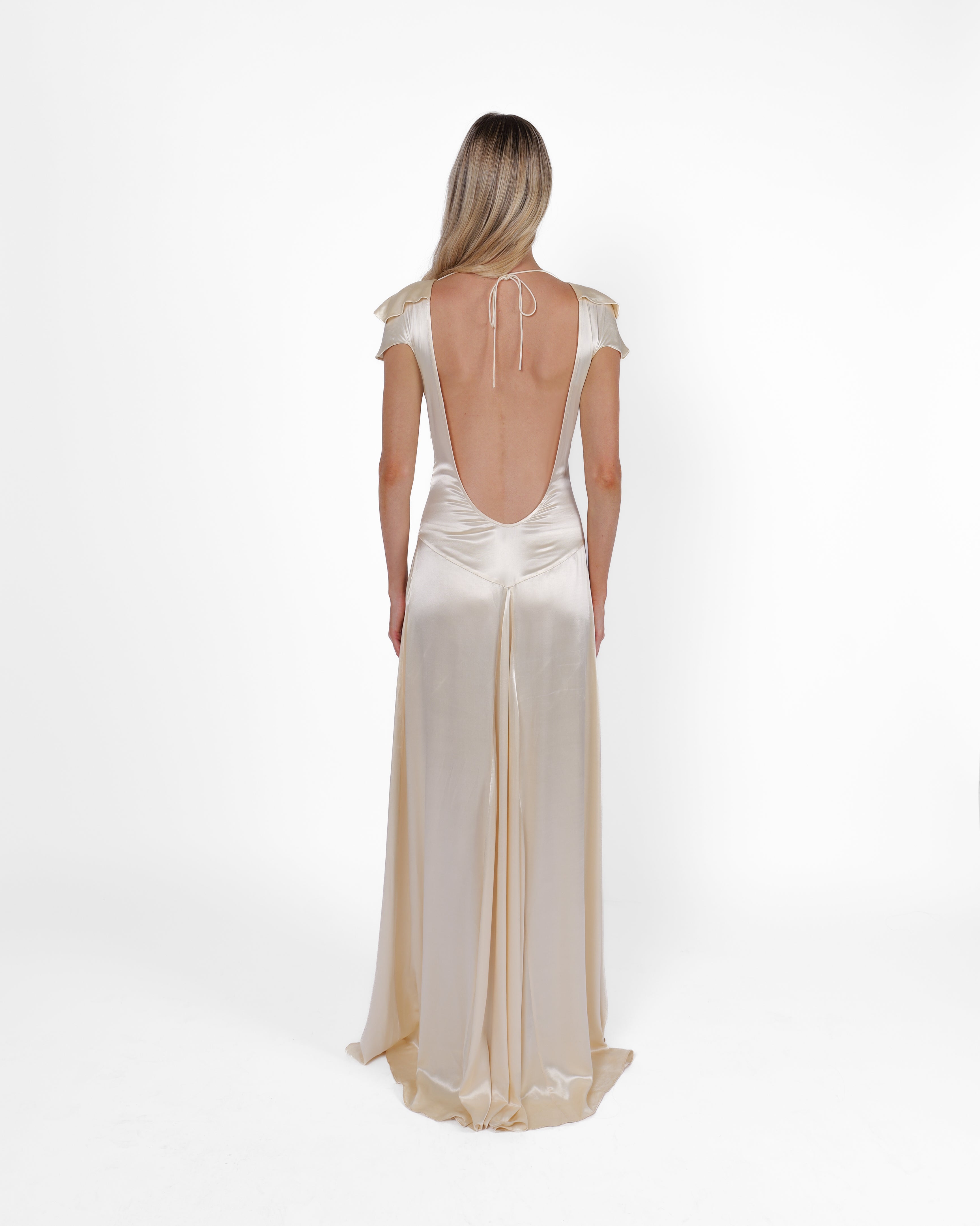Evelyn Dress, Champagne