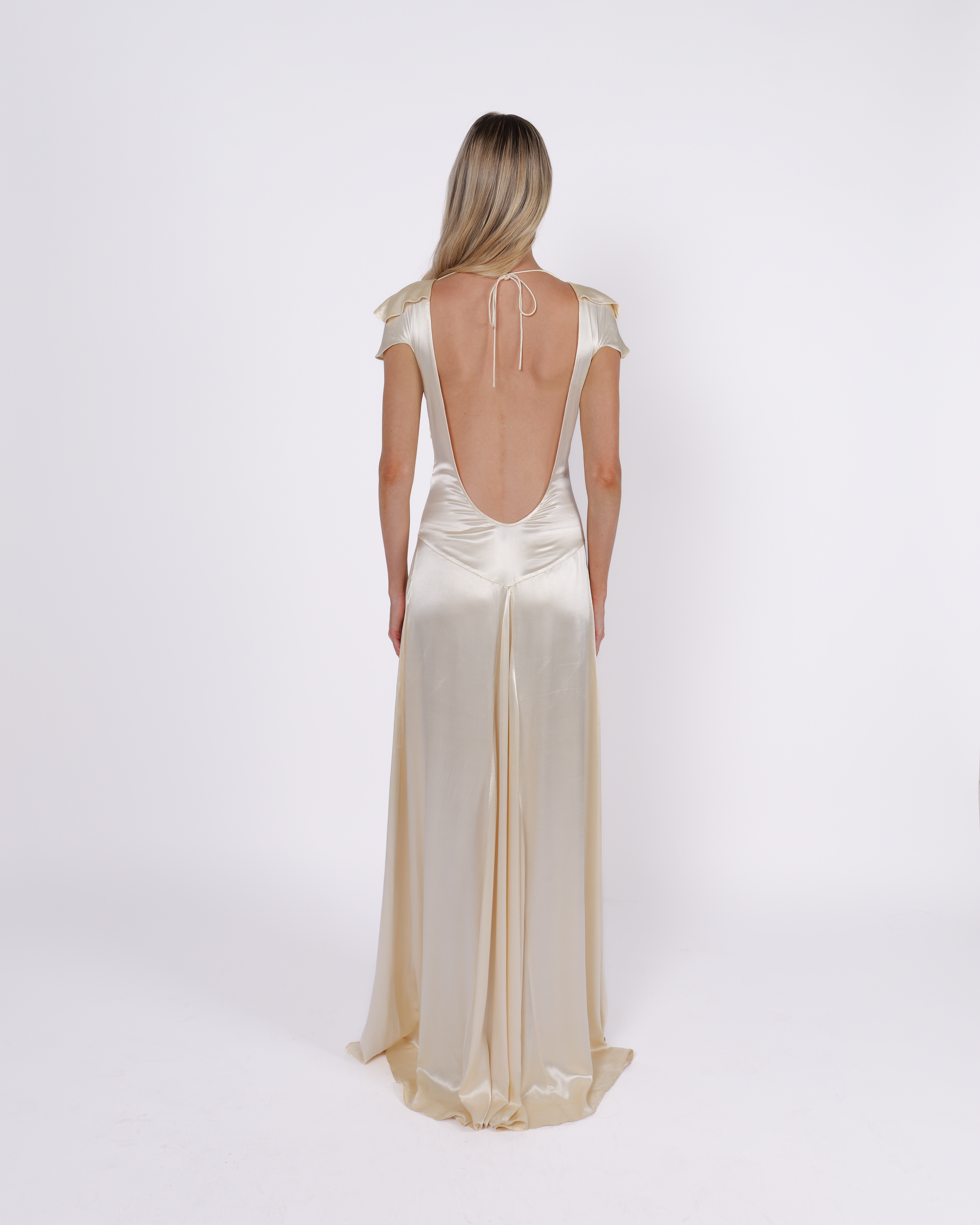 Evelyn Dress, Champagne