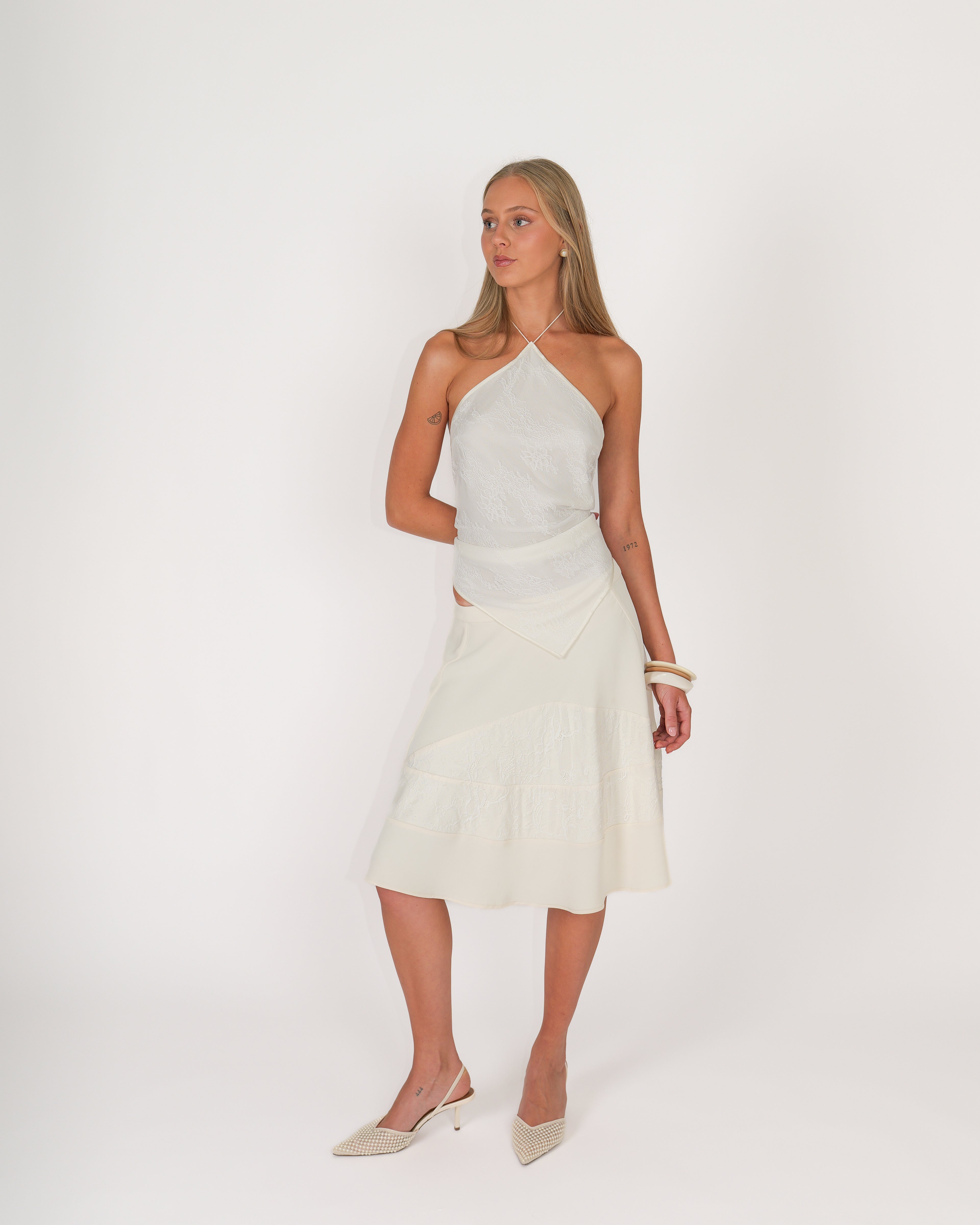 Freya Silk Halter Top