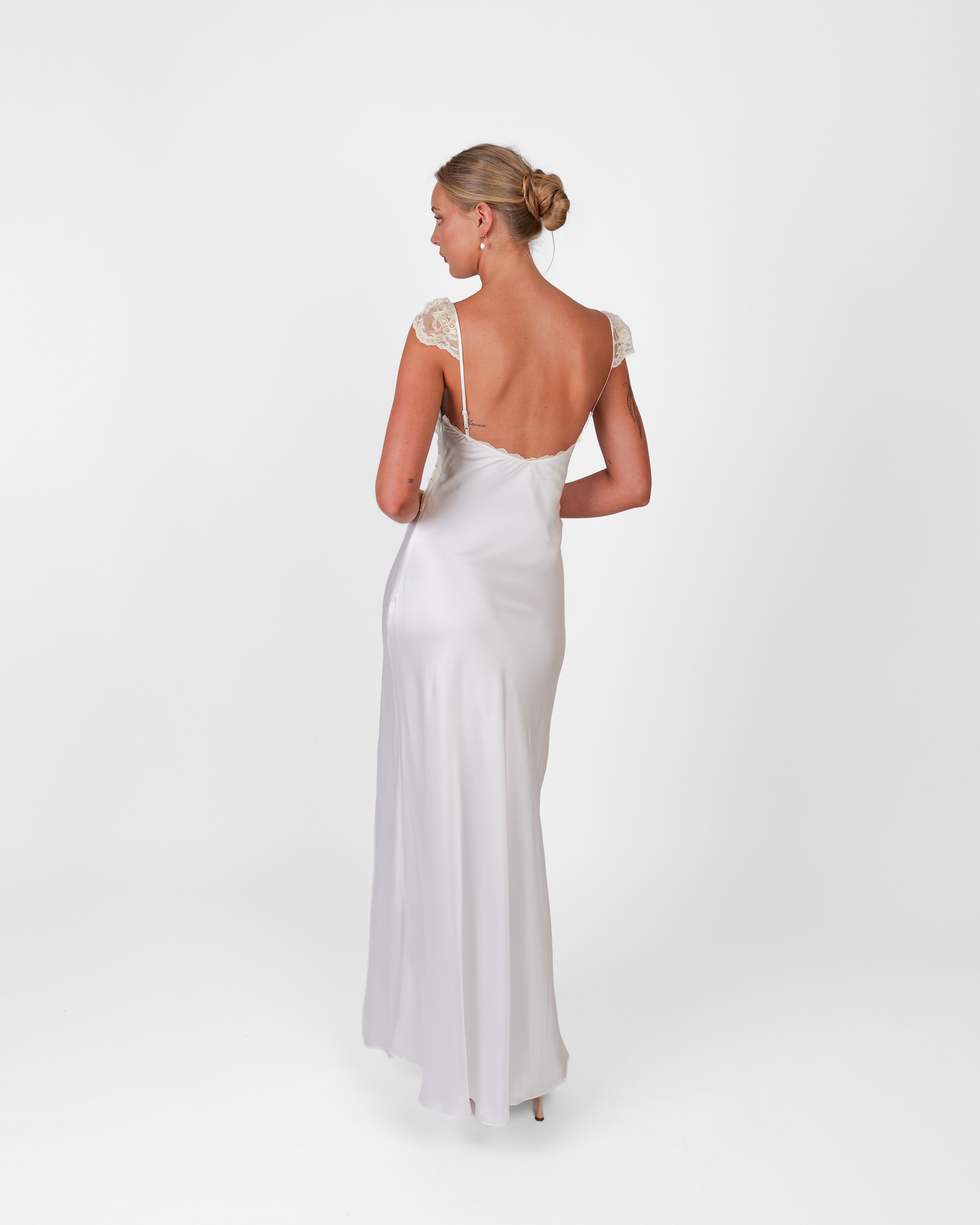 Elsa Dress, White