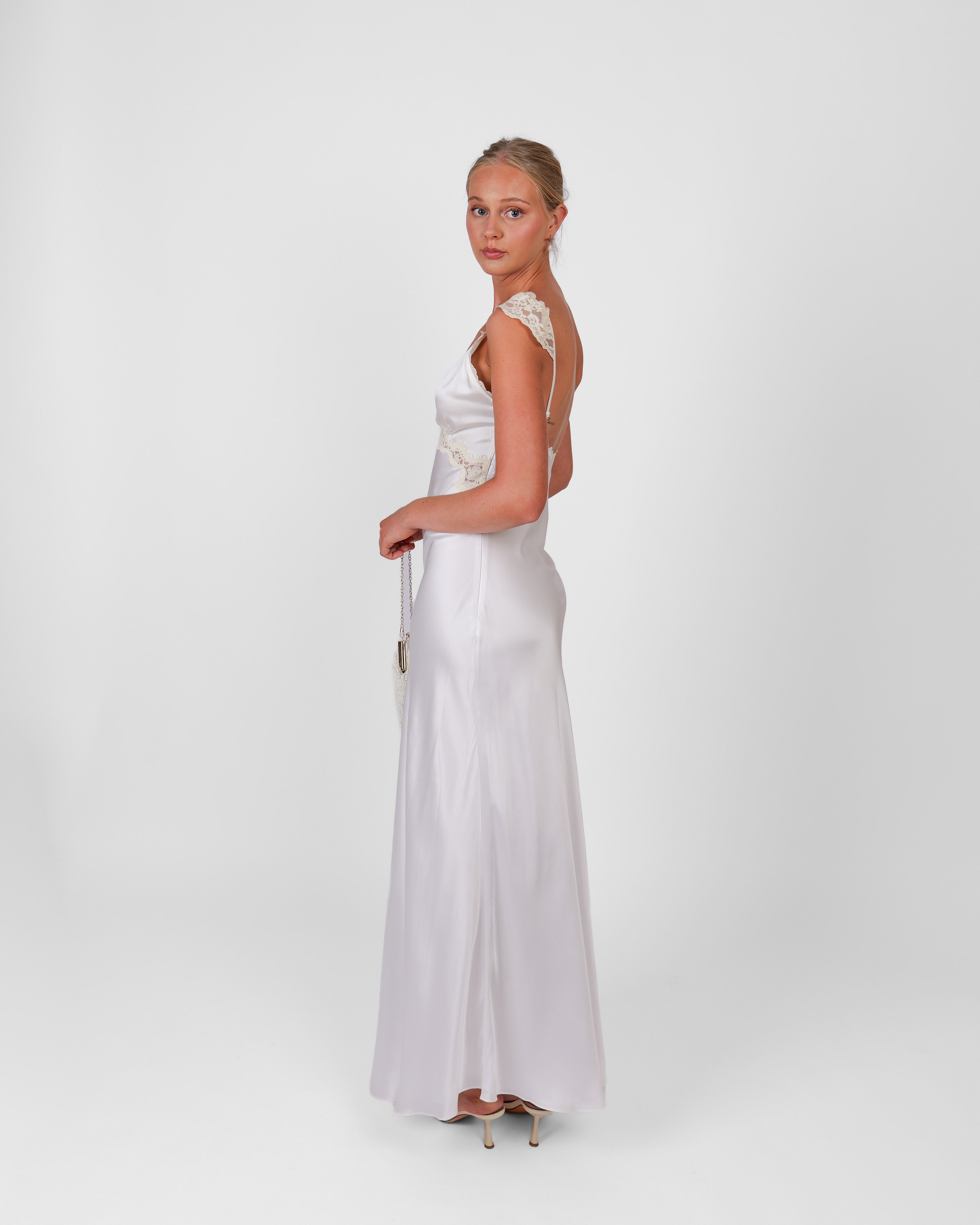 Elsa Dress, White
