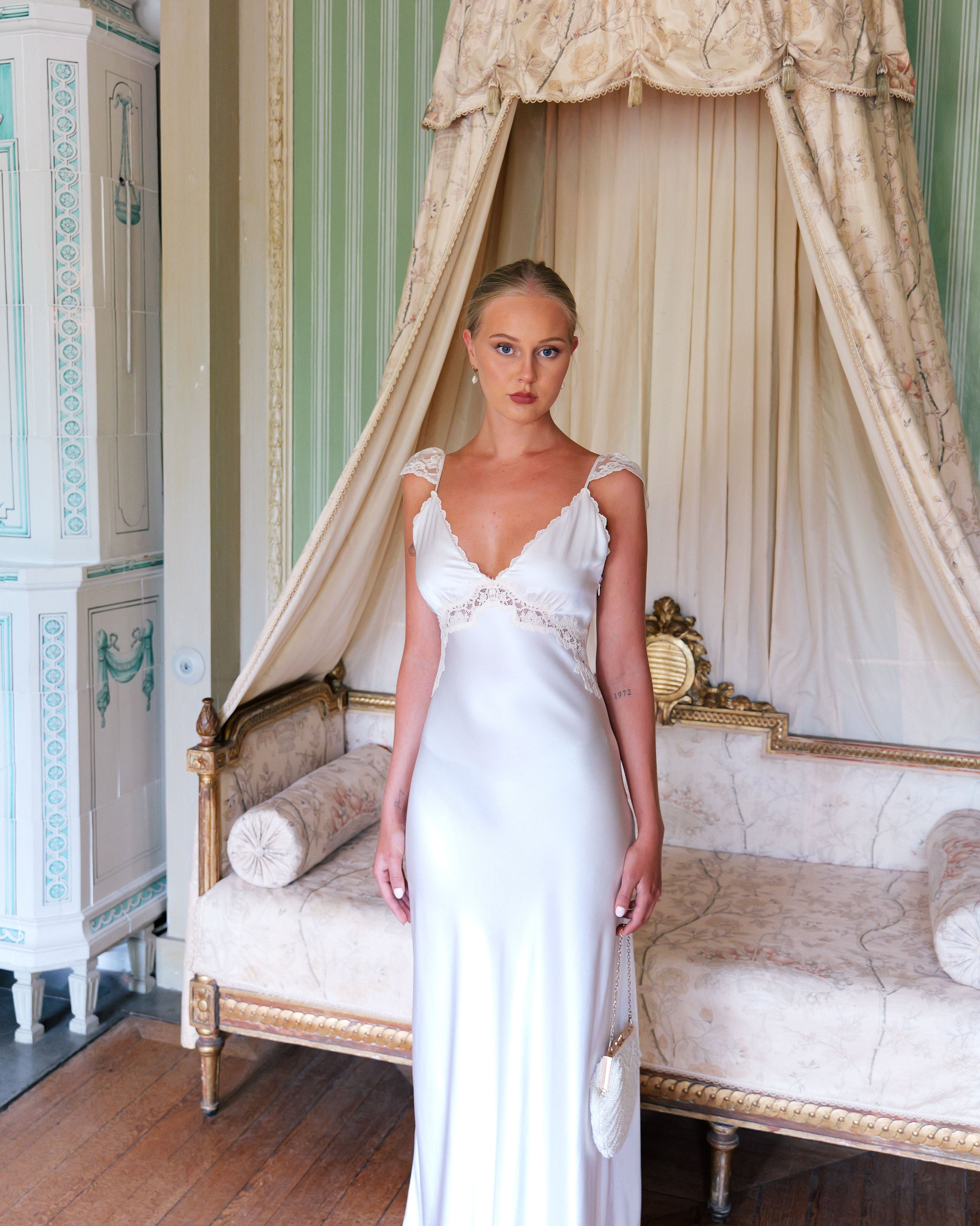 Elsa Dress, White