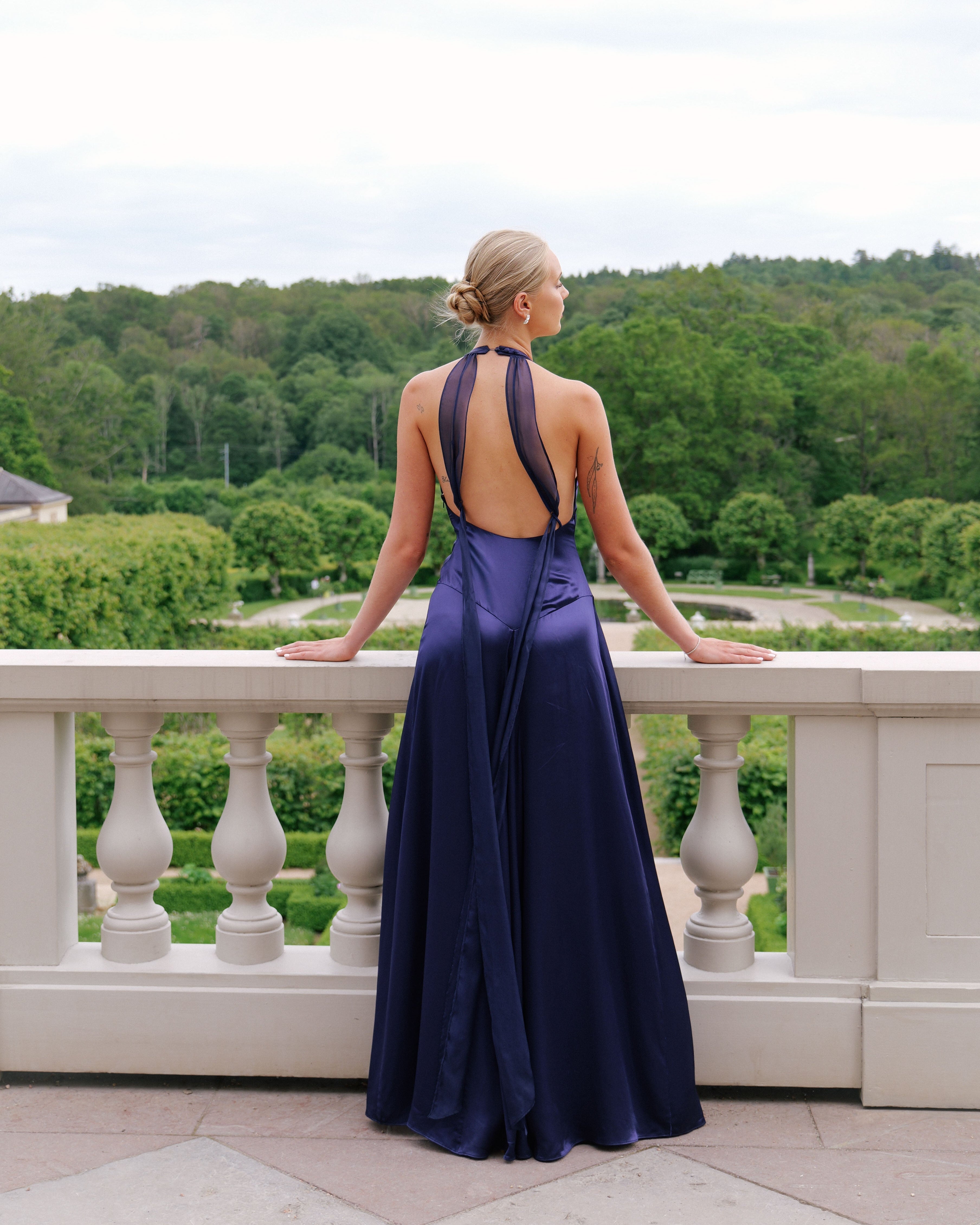 Jade Dress, Navy